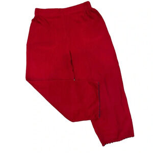 Bella Bliss Red Corduroy Ric Rac Pants